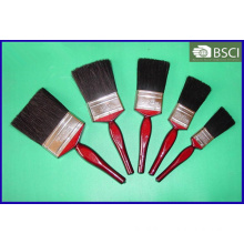 Shsy-2002L Red Wooden Handle Black Bristle Paint Brush